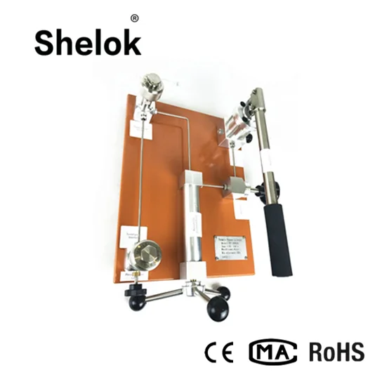 Portable hand pump pressure gauge calibrator