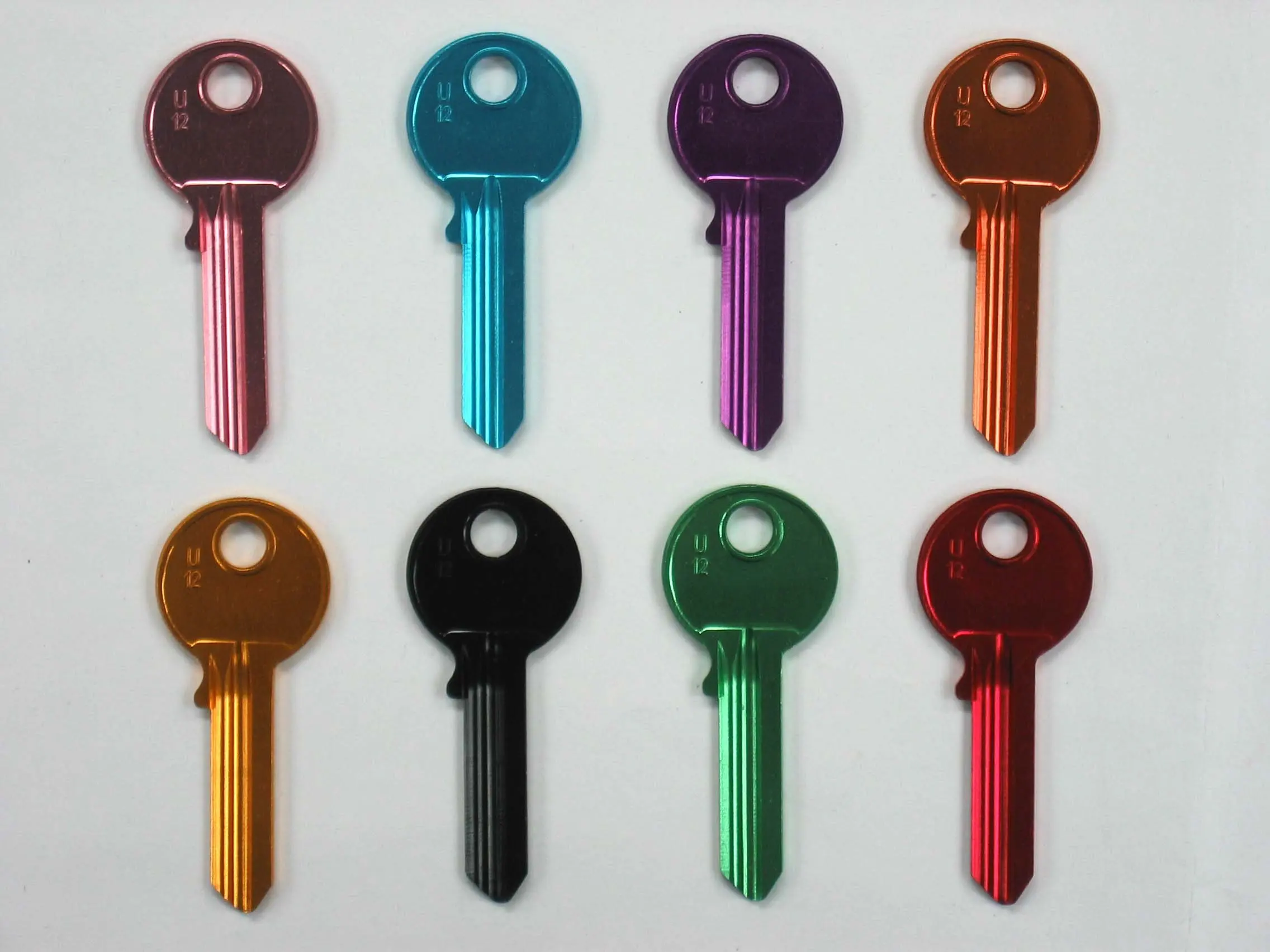 High Quality Ultra Light Unbendable Ul050 Color Key Blank Llaves - Buy ...