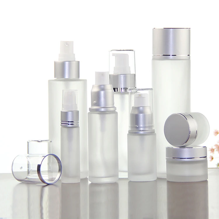 Cylinder Round Frosted Cosmetic Cream Bottle 30ml 50ml 100ml 120ml ...