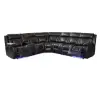 Latest 2019 home furniture 7 seater u shaped modern leather sectional sofa