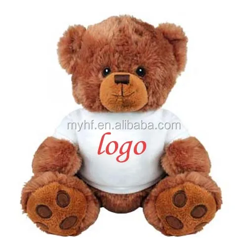 custom logo teddy bear