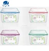 Plastic Square Airtight Food Container Keep Dry Food Crisper Leak-proof Food Container