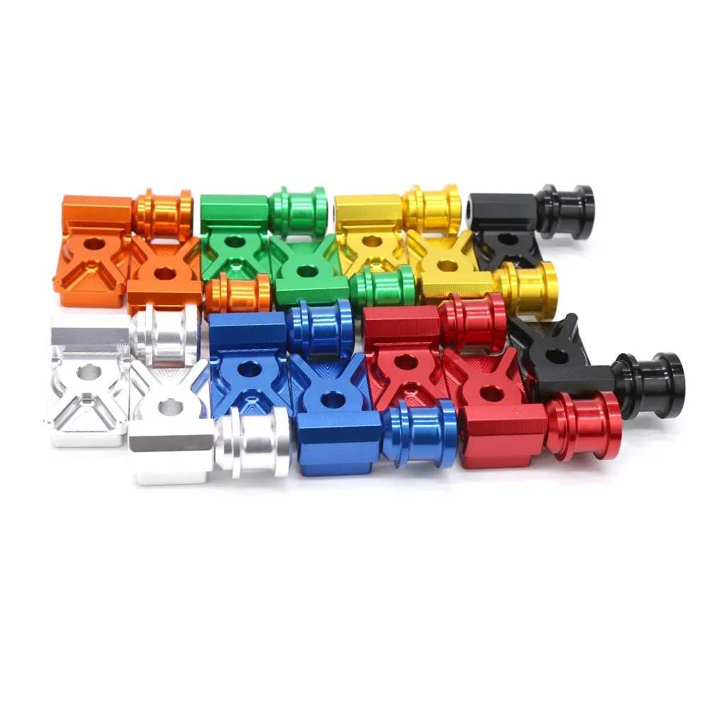 Cnc Aluminum Swingarm Spool Adapters Mounts For Kawasaki Z125 2015