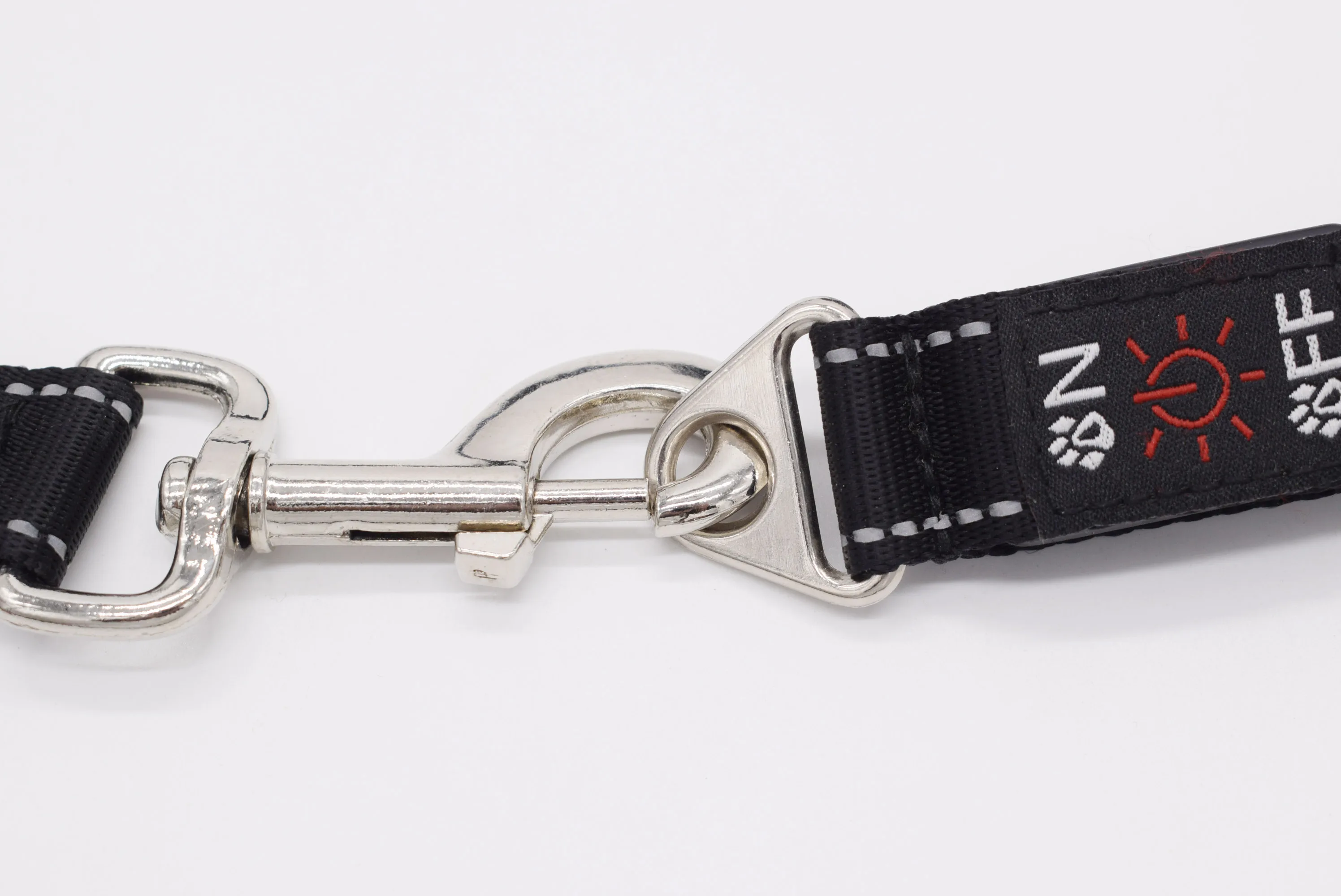 Dog Lead Extension With Led Flash Bright Colorful Night 3 Flash Way