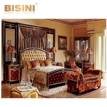 Latest Palace Rococo Style Antique Silver Leafing Royal King Size Bed For Master Bedroom Furniture Set Bf05 0825 Buy King Size Bed Designs Luxury