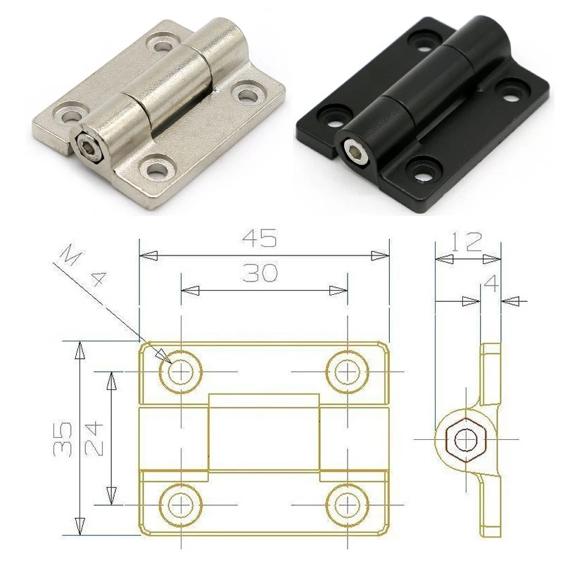 Adjustable Torque Any Position Stop Control Hinges Torque Hinges Stop