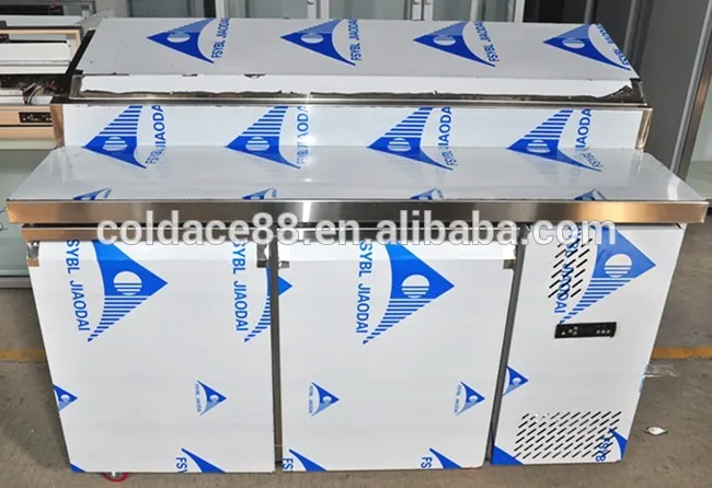 New promotion commercial pizza display case with Quality Assurance