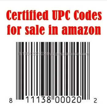 Certifié Upc Numéros Codes à Barres Numéro De Code à Barres Pour Amazon Vendeur Américain Buy Aamazon Upcean Product On Alibabacom