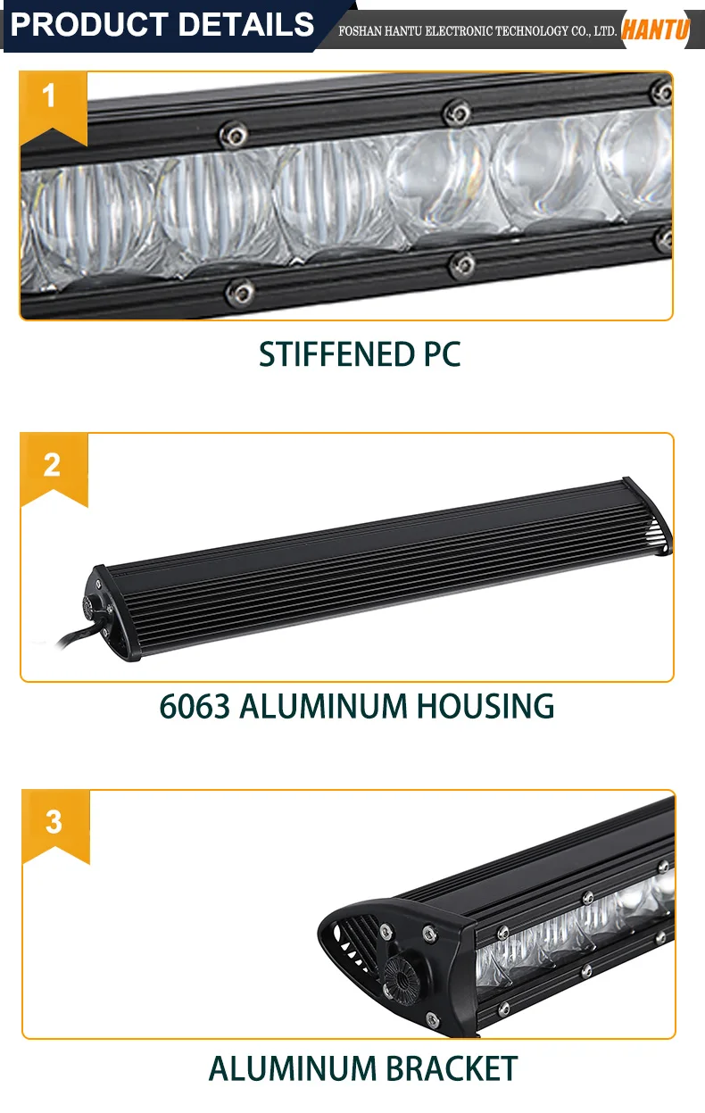 37 inch 180w single row led light bar