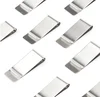 High Quality Stainless Steel Metal Money Clip Fashion Simple Silver Dollar Cash Clamp Holder Wallet for Men Women