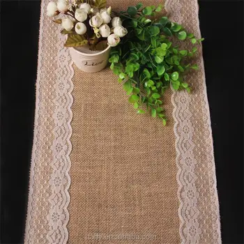 Vintage Rustic Cheap Elegant Jute Country Outdoor Wedding Party