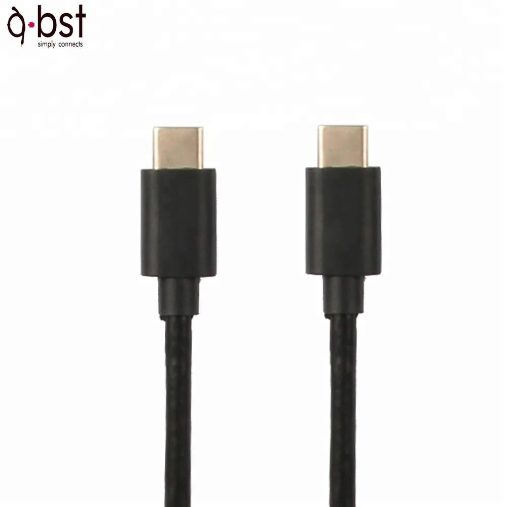 A-BST 10Gpbs High Speed USB3.1 TYPE-C Cable PVC Jacket 1m, 2m for Macbook
