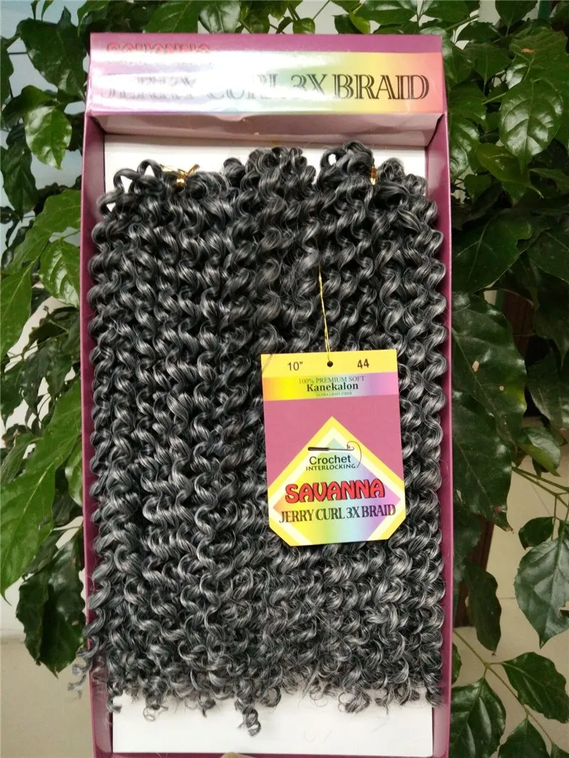 10inch Bohemian Curl Freetress Braids Synthetic Curly 