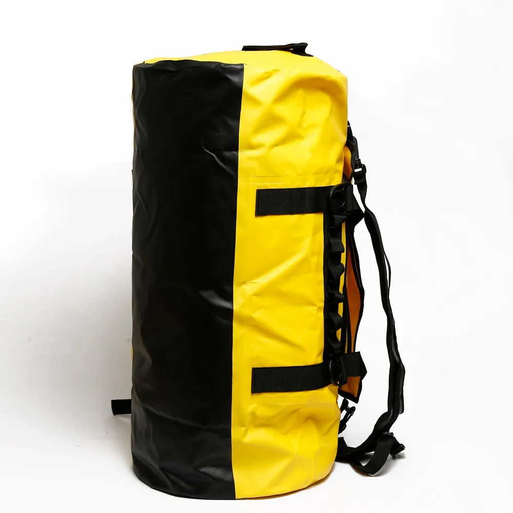 Custom Logo Heavy Duty Large Pvc Waterproof Duffel Bag Backpack