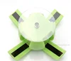 New design acrylic rotating cosmetic solar power display stand & rack