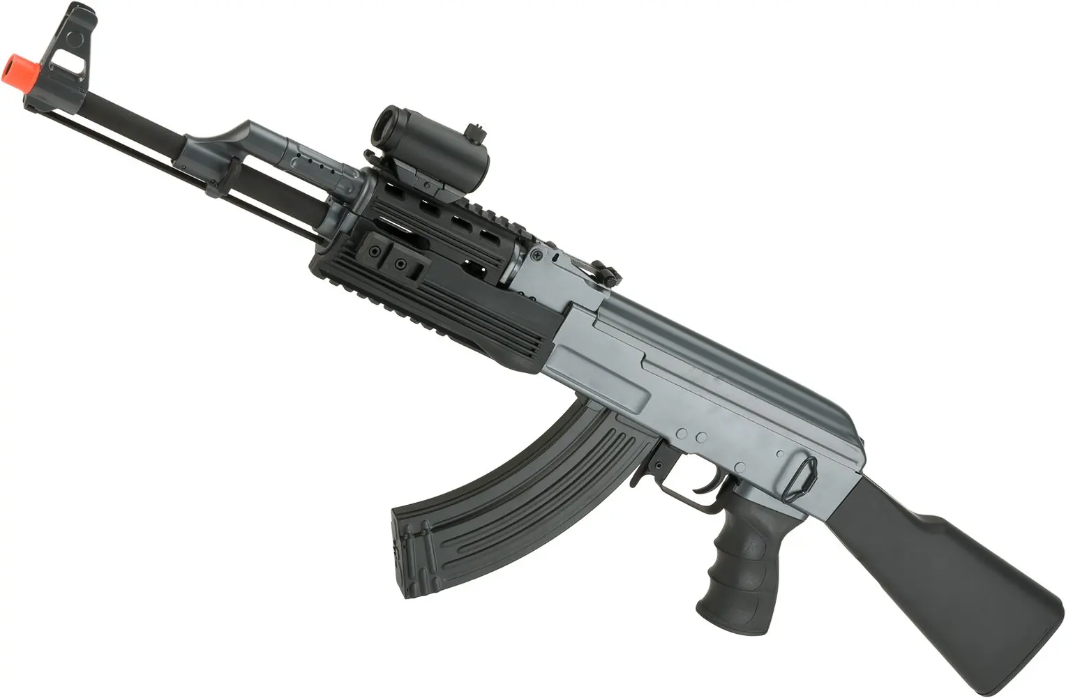 95.0. Evike - Matrix AK47 Tactical Airsoft AEG Rifle w/ RIS Handguard &...