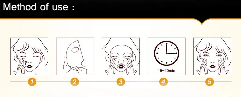 BIOAQUA Silk Protein Hyaluronic Acid Moisturizing Facial Mask Skin Care Face Mask 40g/pcs