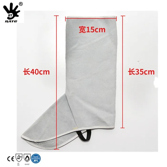 Leather Welding Foot Protection Welding Leggings Buy Leather Welding Leggings,Welding Shoes
