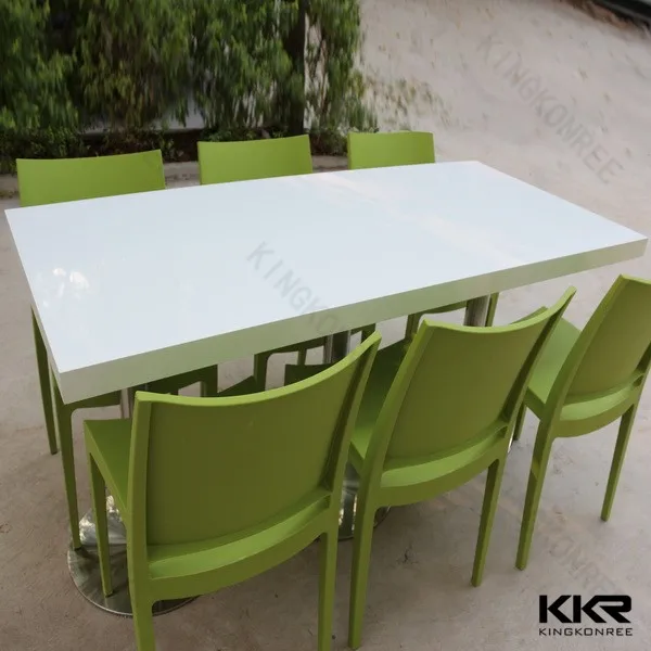 Dining Room Synthetic Stone Anti Stains Tables And Chairs From China Stonecontact Com