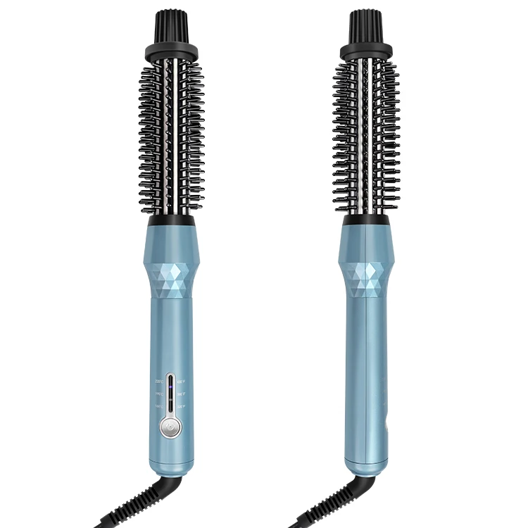 Hot Selling Product 2019 One Step Hair Comb Volumizer Straightener Curling Iron Brush