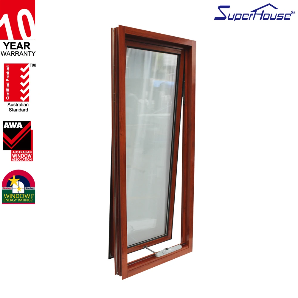 American UL Standard bullet proof small size doors and windows smart system awning windows