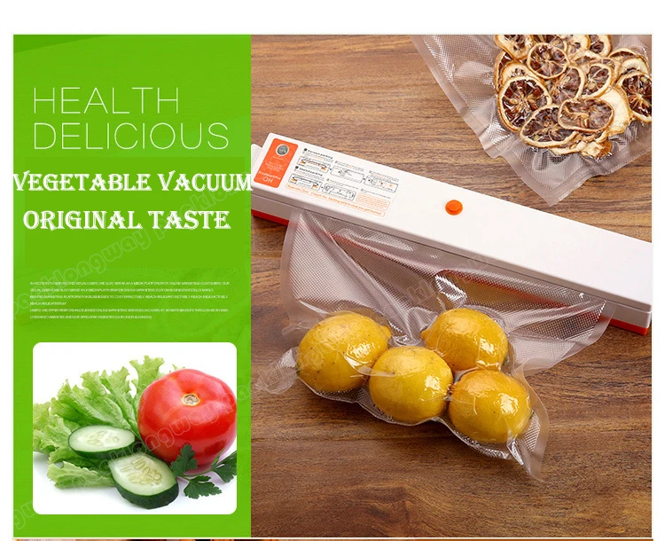 Plastic Bag Packing Sealer Air Vacuum Sealing Tool Bags Pack Machine Food Bag Vacuum Saver