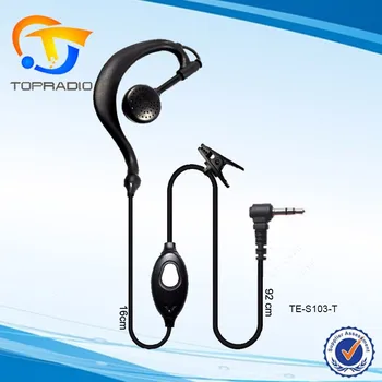 earpiece police radio motorola em series larger