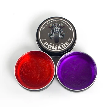 Gray Purple Green Burgundy Brown Blue Silver Colors Original Pomade Hair Coloring Hair Styling Wax Buy Hair Color Wax Hair Wax China Silver Color