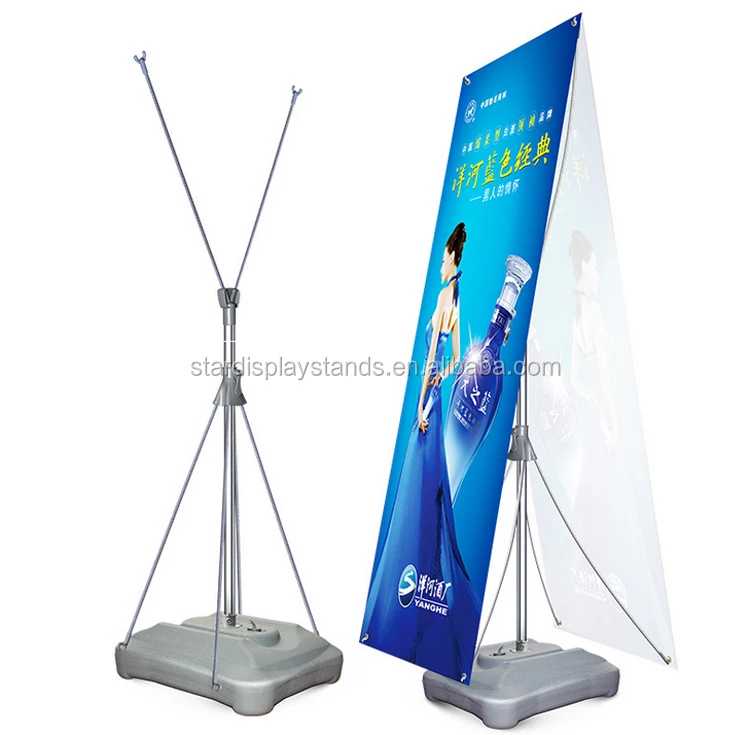 Top Quality Anti Wind Outdoor Advertising X Banner Stand X Banner