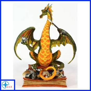 plastic dragon statue