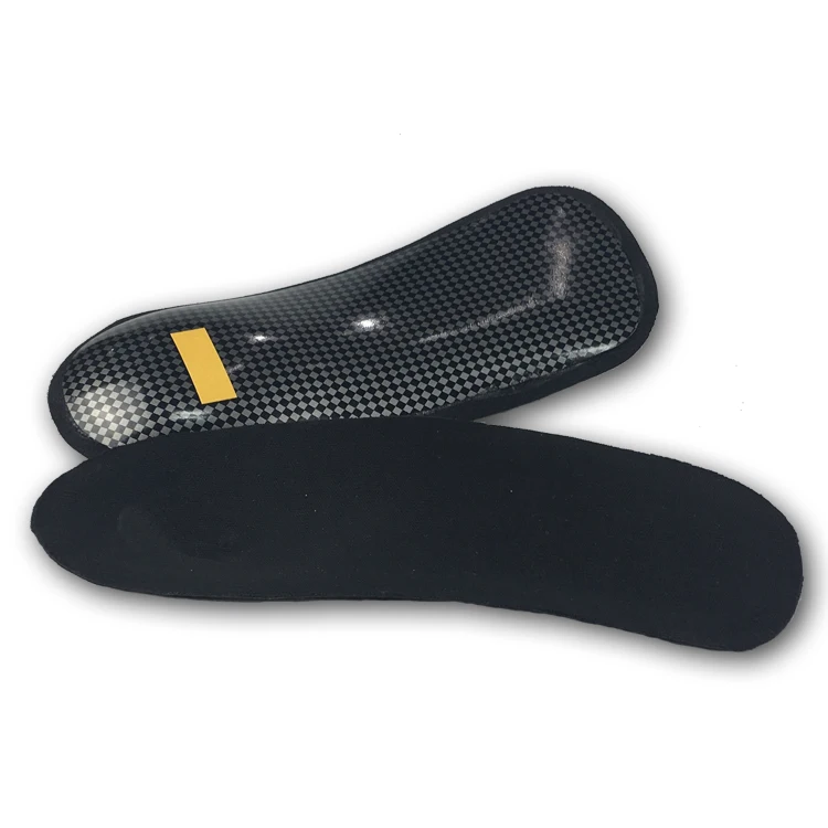 Half Length Hard Plastic Carbon Fiber Arch Support Insoles Buy Hard