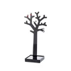 Wholesale durable customized color black tree shaped acrylic jewellery rack jewelry display