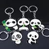 Promotional Custom Cute Panda EnamelMetal Keychains