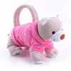 Free Sample Cartoon Plush Bears Coin Holder For Kids Provide For Walmart Animal Plush Toy