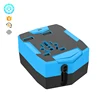 Universal travel adapter 2 usb plug socket worldwide built in power bank 3000mah
