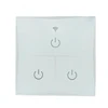 European style waterproof 3 gang smart wireless light switch for bathroom