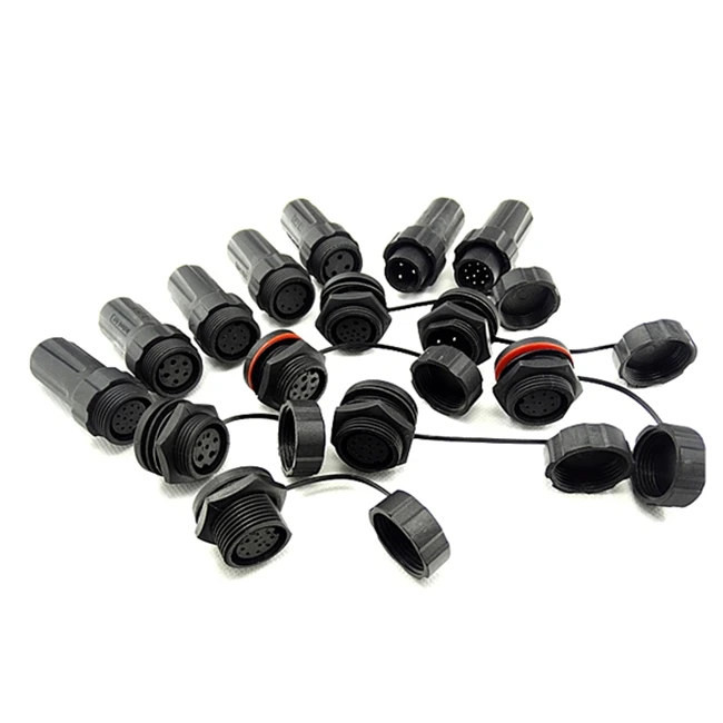 5pin M22 Auto Electrical Bulkhead Waterproof Connector/terminal Block