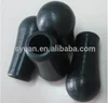 Rubber Pipe Insert Cover / Tubing Cover Plastic Insert Caps / End Insert Protector For Pole Sticks