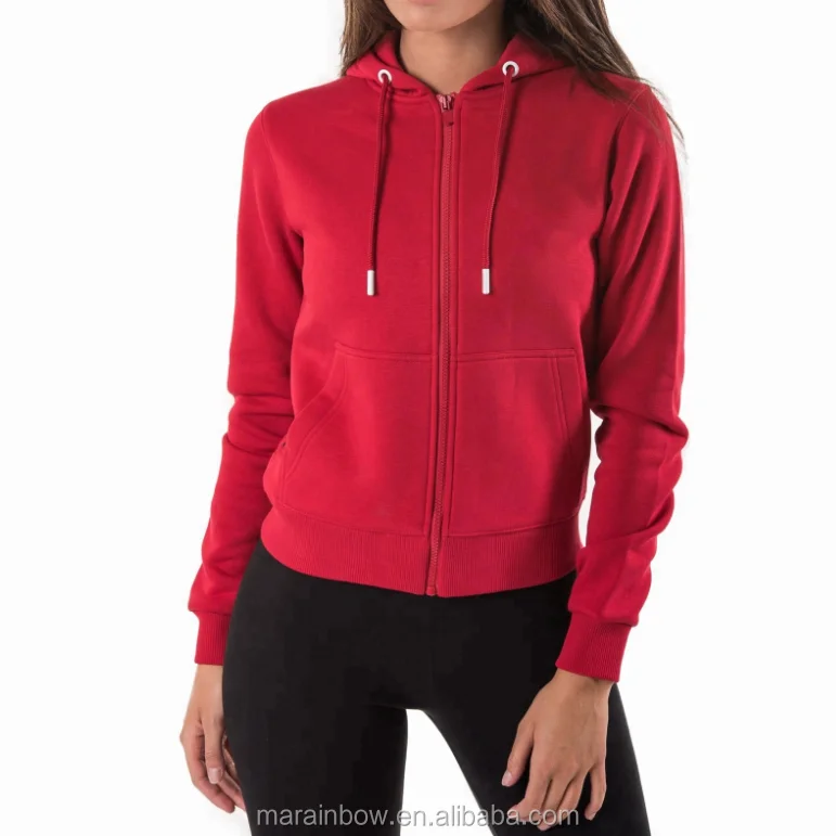 cropped zip up fleece