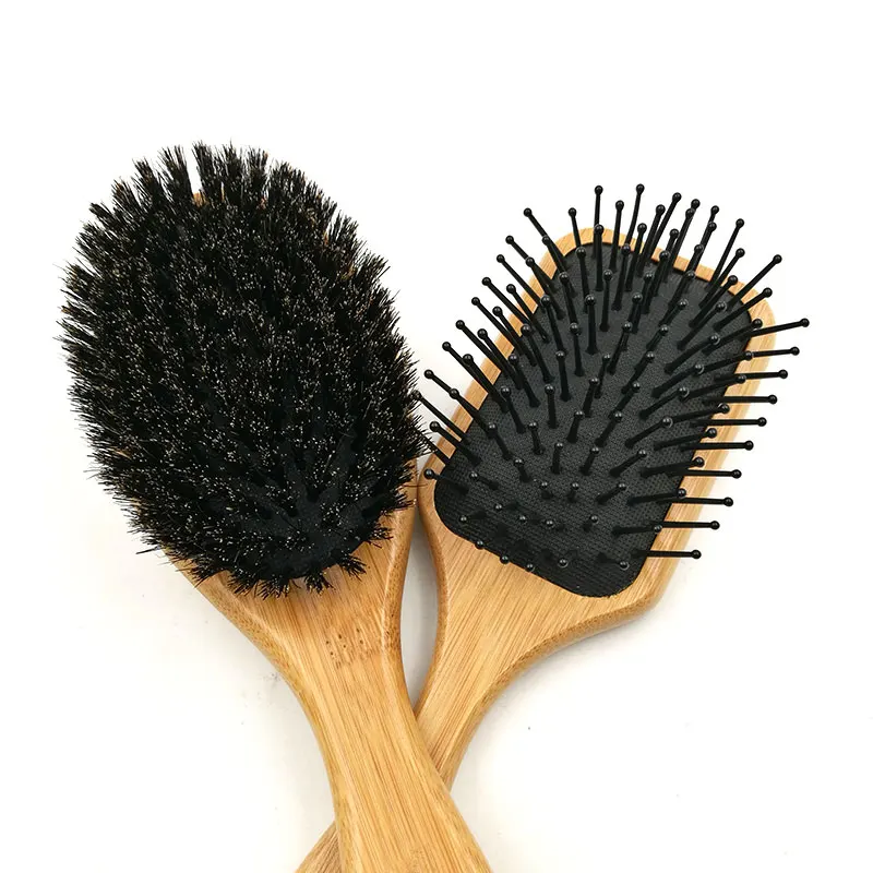 100 natural boar bristle hair brush