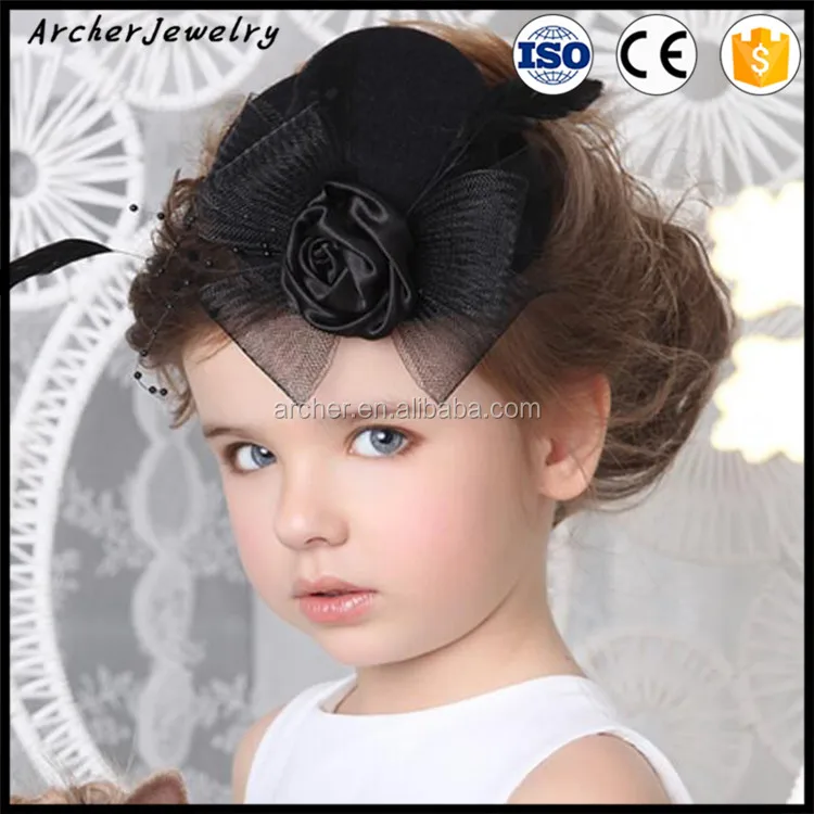 Summer new children's mini hairpin fashion sweet elegant small lace rose clip factory wholesale