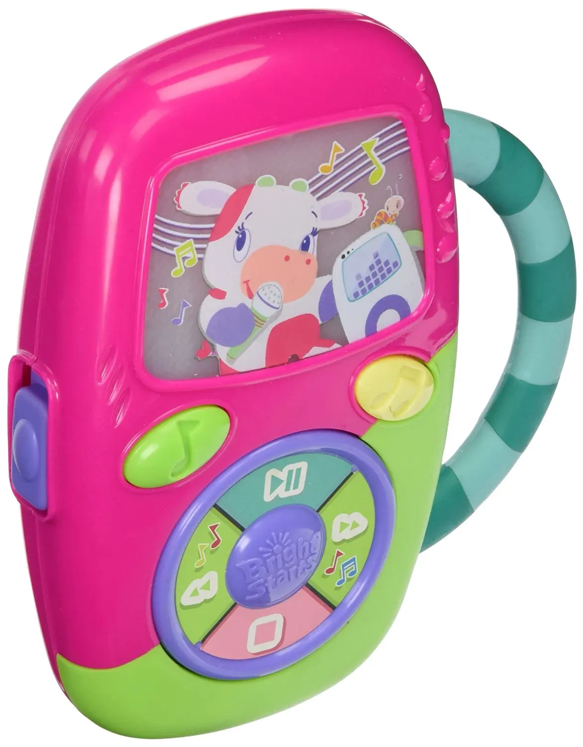 Bright Starts Pretty In Pink Get Movin' Music Player (Discontinued by Manufacturer)