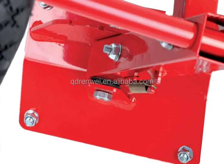 Two Wheel Snow Shovel With Adjustable Handle Durable Wheel Snow Pusher