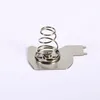 nickel plating pressing power electronic custom spring contact aa battery base/holder