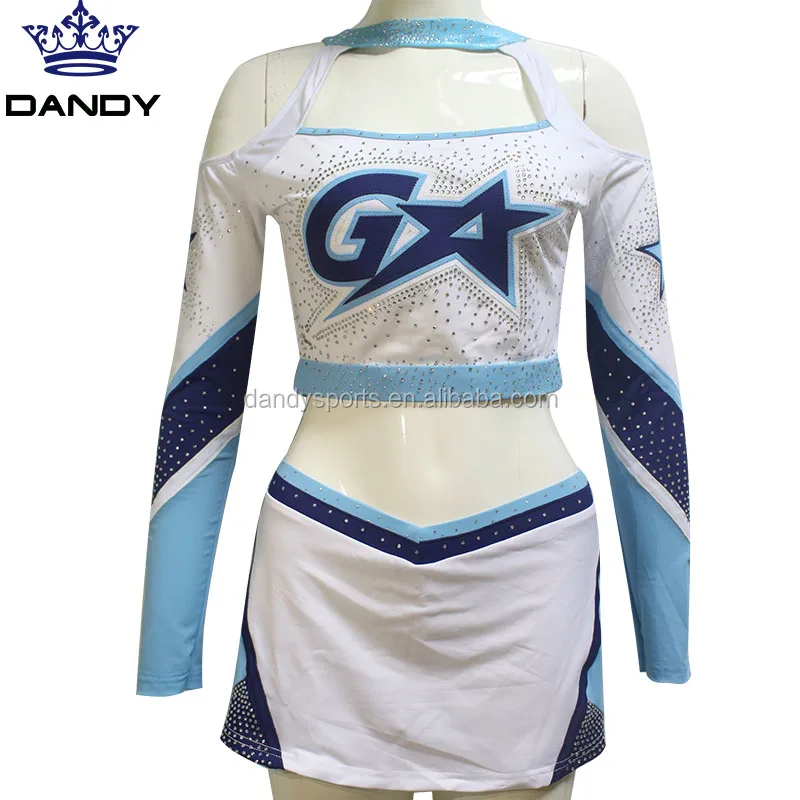 All Star Cheerleading Team Sublimated Wholesale Child Cheer Uniform
