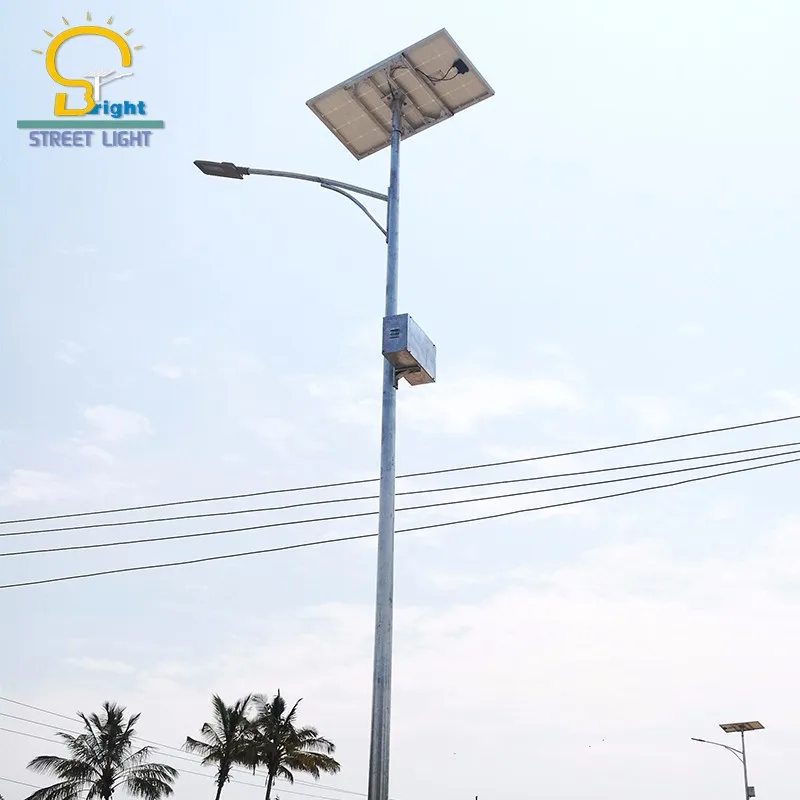energy saving DC led split solar street lights and solar cells with best price for street