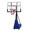 cheap black outdoor indoor it can move 1.4-3.05m high child training basketball hoop for sale