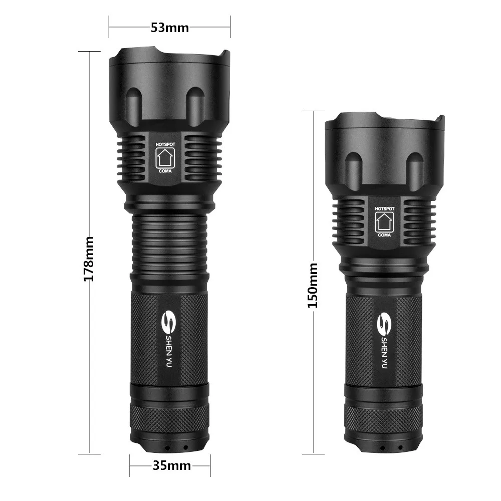 High Power Style Led Torch Flash Light Flashlight