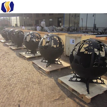 Outdoor Patio Sphere Garden Globe Fire Pits Buy Fire Pit Globe