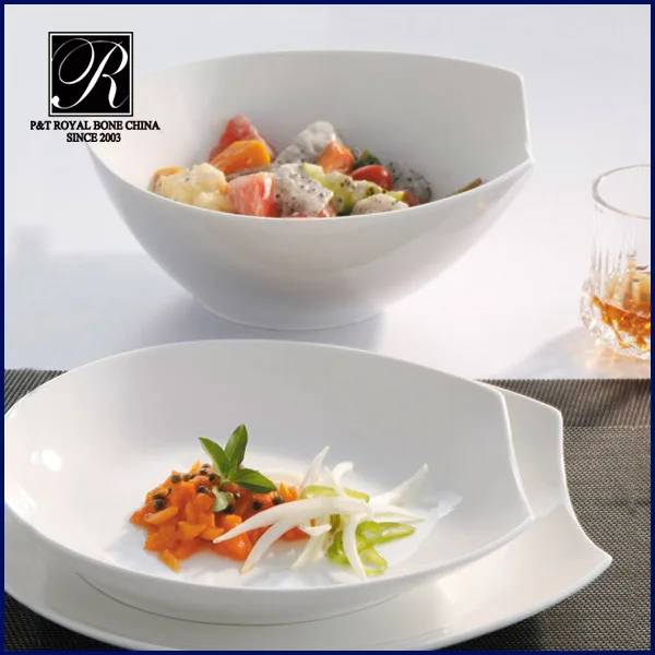 patio porcelain factory crockery salad soup bowls plates porcelain